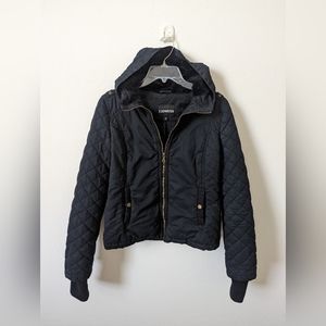 Express Hooded Bomber Jacket